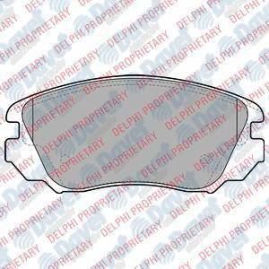 DELPHI LP2080 Fren Balatasi On (131mm) Insignia 08- (16 Inc)
